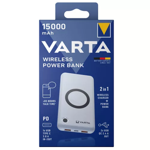 Varta powerbank vezeték nélküli akkumulátor