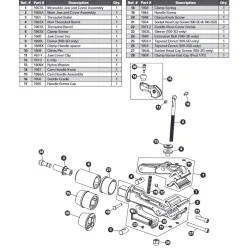 Park Tool szorító csavar 100-3D állványfejhez