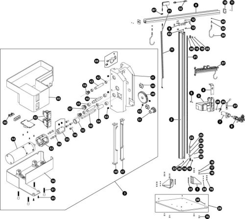 Park Tool állványfej rögzítő kar