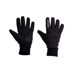   Contec Frost téli hosszú ujjú kerékpáros kesztyű [fekete-szürke, M]