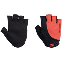   Contec Tripster nyári rövid ujjú kerékpáros kesztyű [fekete-piros, XL]