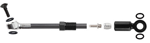 Jagwire hidraulikus fékcső Sram Flat-Mount HRD országúti fékekhez