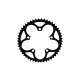 Sram országúti 50T 110mm 5 furatos lánctányér