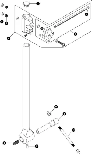 Park Tool állító csavar DAG-3