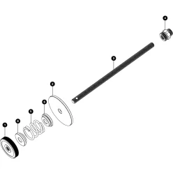   Park Tool menetes szár BBT-RS -hez szerszám középcsapágyhoz