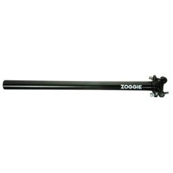 Zoggie kétcsavaros nyeregcső [fekete, 27.2 mm, 400 mm]