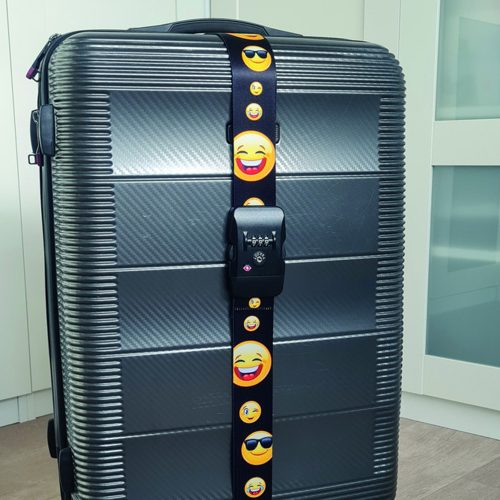 Basi Koffergurt számzáras bőrönd heveder