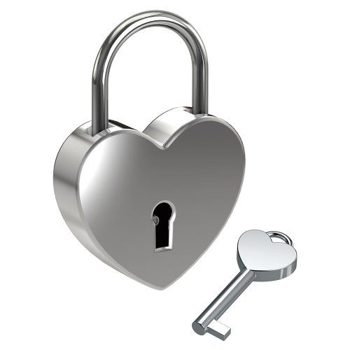 Basi Heart Lock szerelemlakat