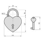 Basi Heart Lock szerelemlakat