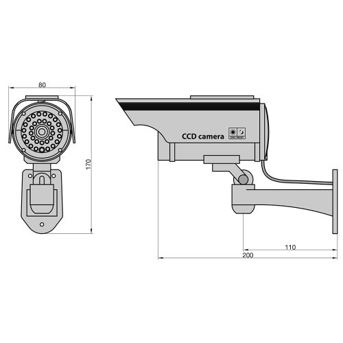 Basi KA 311 napelemes álkamera