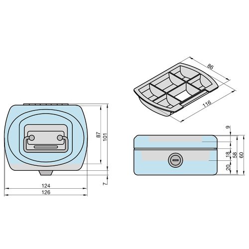 Basi KSD 10 gyerek persely (6db)