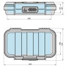 Basi MSZ 200 vízvédett mobil értéktároló