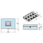 Basi GK 10L pénzkazetta érmetartóval