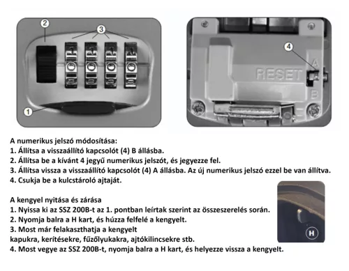 Basi SSZ 200B mobil kulcsszéf