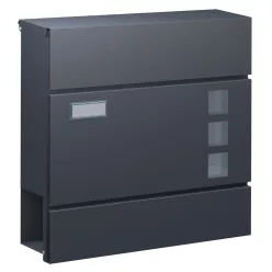Basi BK 380M modern újságtartós postaláda