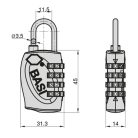 Basi KS 630 számzáras utazólakat