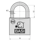 Basi VHS 612 15 réz lakat