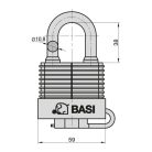 Basi VHS 615W 50 időjárásálló lakat