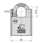 Basi VHS 616 60 kengyelvédett lakat