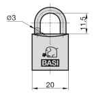 Basi VHS 630 20 lakat