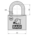 Basi VHS 630 50 alumínium lakat