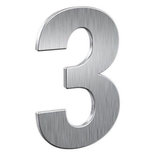 Basi HN 150 3 nemesacél házszám