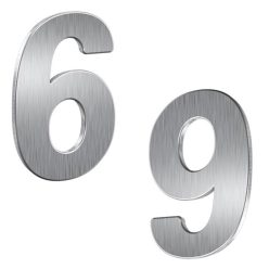 Basi HN 150 6/9 nemesacél házszám