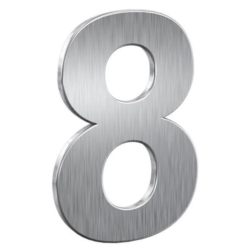 Basi HN 150 8 nemesacél házszám