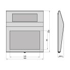 Basi SHN 200 világító házszám