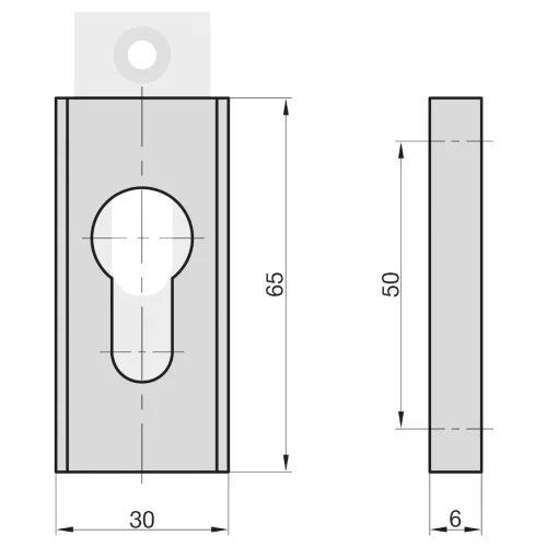 Basi SR 450 PZ 6 F1 biztonsági rozetta