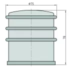 Basi BTS 21 75 nehéz ajtókitámasztó