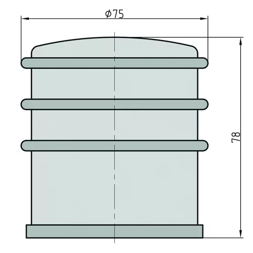 Basi BTS 21 75 nehéz ajtókitámasztó