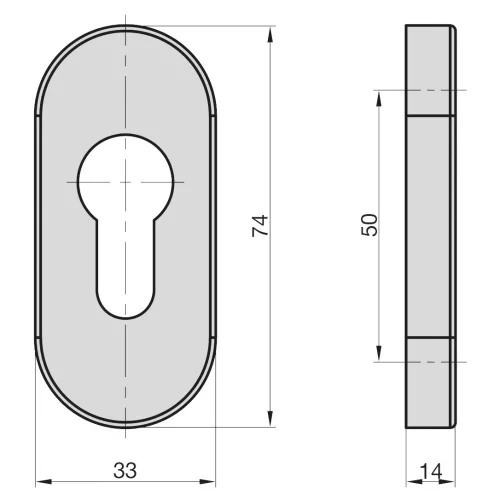 Basi SR 4100 PZ 14 törésvédő rozetta