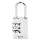 Burg Wachter Combi Lock 90 30 Chromo SB számzáras lakat