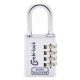 Burg Wachter Combi Lock 90 40 Chromo SB számzáras lakat