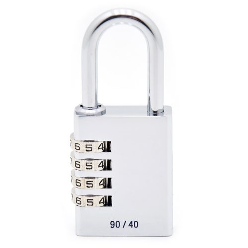 Burg Wachter Combi Lock 90 40 Chromo SB számzáras lakat