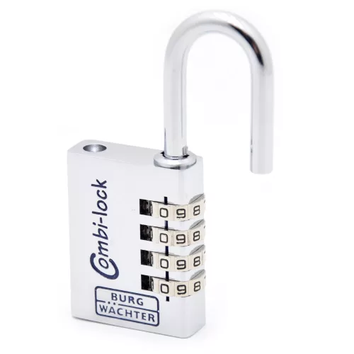 Burg Wachter Combi Lock 90 40 Chromo SB számzáras lakat