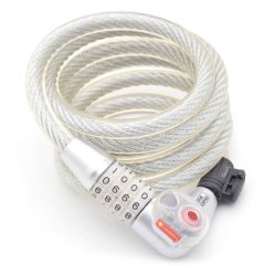   Burg Wachter 230 180 L számzáras biciklizár megvilágított számokkal, 180 cm / 12 mm