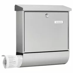   Burg Wachter AmrumSet 38670 NI luxus kerítésen kívüli postaláda újságtartóval