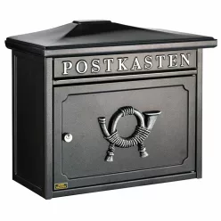   Burg Wachter Sylt 1883 E díszes kerítésen kívüli postaláda