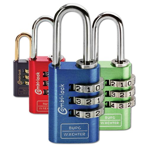 Burg Wachter Combi Lock 88 20 Fun SB számzáras lakat vonzó színekben