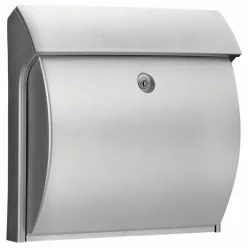   Burg Wachter Classico 4932 SI kerítésen kívüli műanyag postaláda