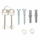 Burg Wachter P 1 S széf kulcsos zárral