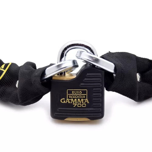 Burg Wachter GKM 10/150 + Gamma 700 55 nagybiztonságú lánc és lakat kombináció