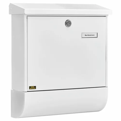 Burg Wachter AmsterdamSet 86720 W klasszikus kerítésen kívüli postaláda újságtartóval