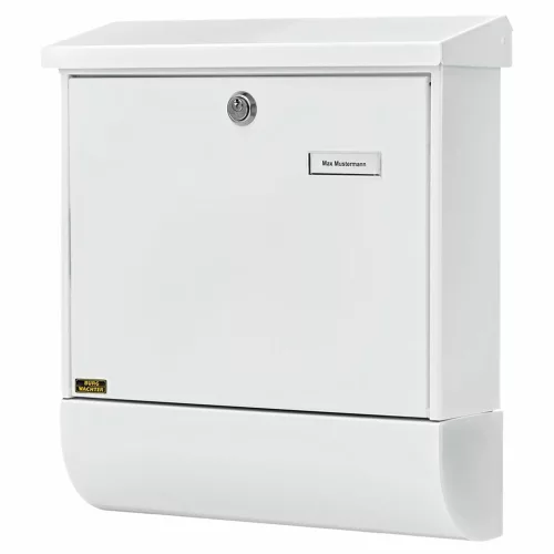 Burg Wachter AmsterdamSet 86720 W klasszikus kerítésen kívüli postaláda újságtartóval