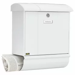   Burg Wachter OlympSet 91600 W extra nagyméretű kerítésen kívüli postaláda újságtartóval