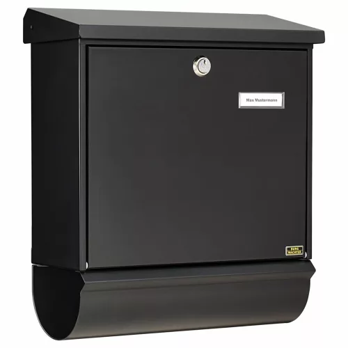 Burg Wachter ComfortSet 91300 S nagyméretű kerítésen kívüli postaláda újságtartóval