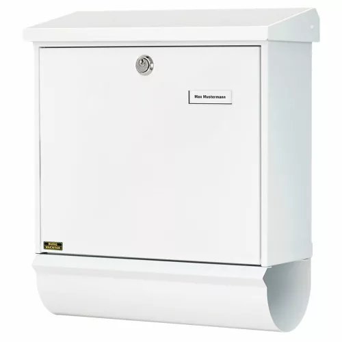 Burg Wachter ComfortSet 91300 W nagyméretű kerítésen kívüli postaláda újságtartóval