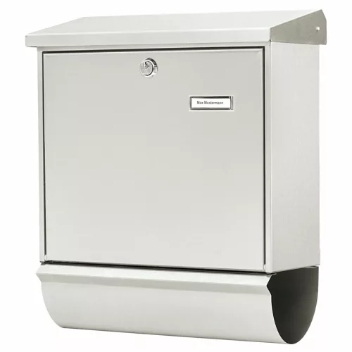 Burg Wachter ComfortSet 39130 NI nagyméretű kerítésen kívüli postaláda újságtartóval